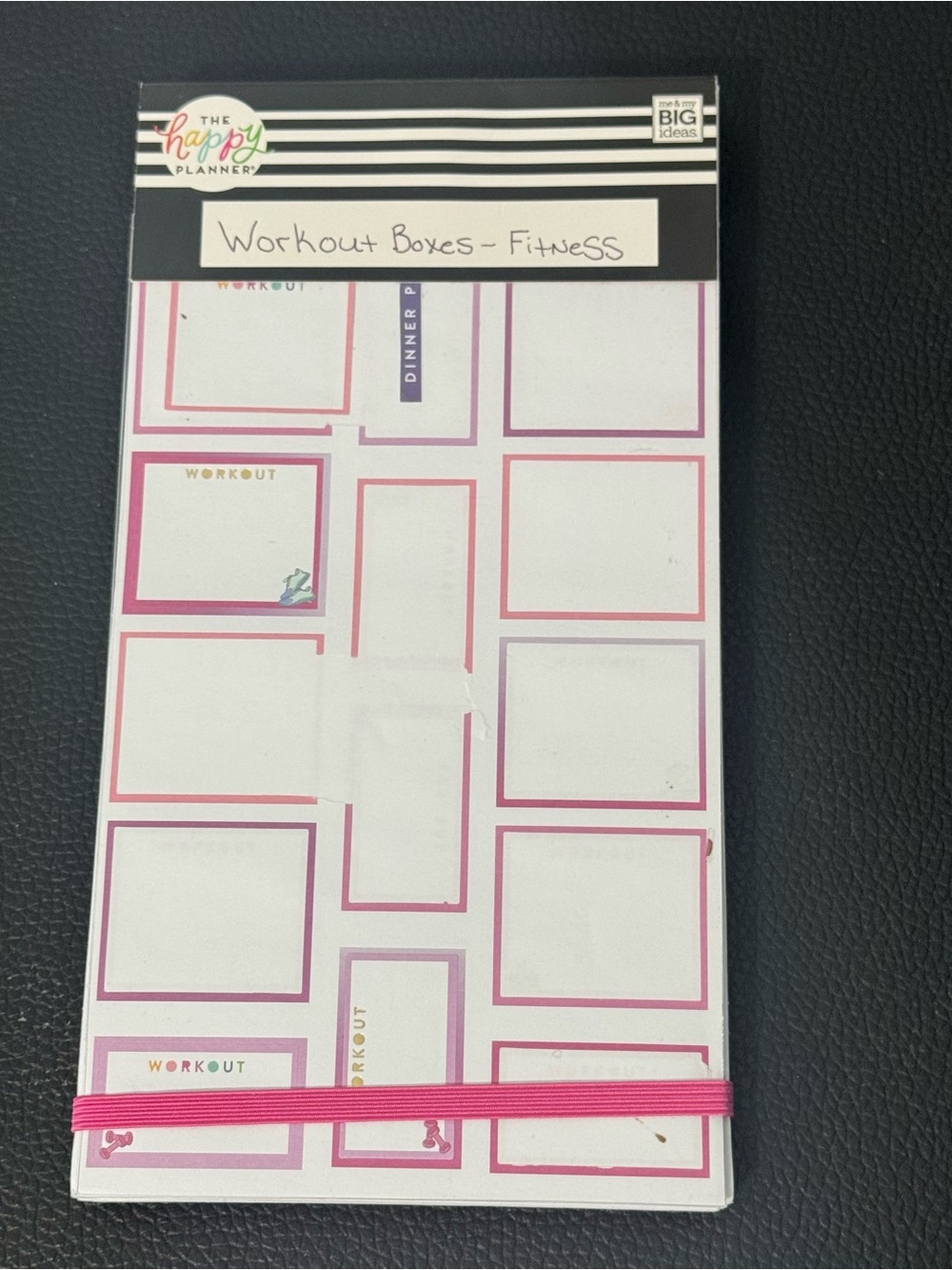The Happy Planner Fitness / Workout Sticker Book - make your own